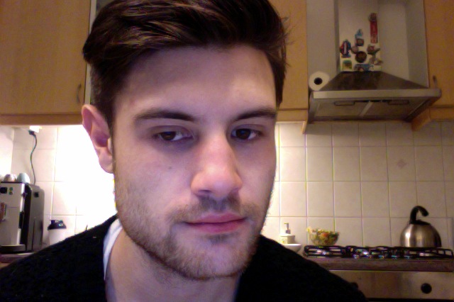 I'm media-lifeless after making this selfie.